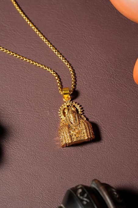 Mahadev Shivling Pendant with Chain